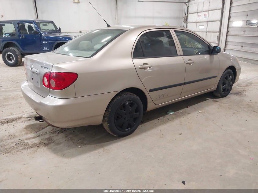 TOYOTA COROLLA 2008 VIN 2T1BR32E08C918082