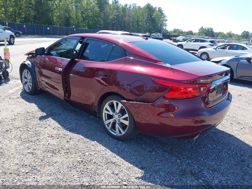 Vin: 1n4aa6ap3hc378166, lot: 46590475, nissan maxima 3.5 platinum/3.5 s/3.5 sl/3.5 sr/3.5 sv 20173