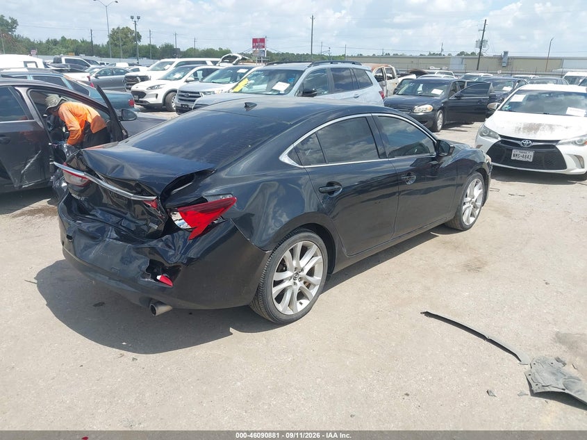 Vin: jm1gj1v5xf1204829, lot: 46590488, mazda mazda6 i touring 20154