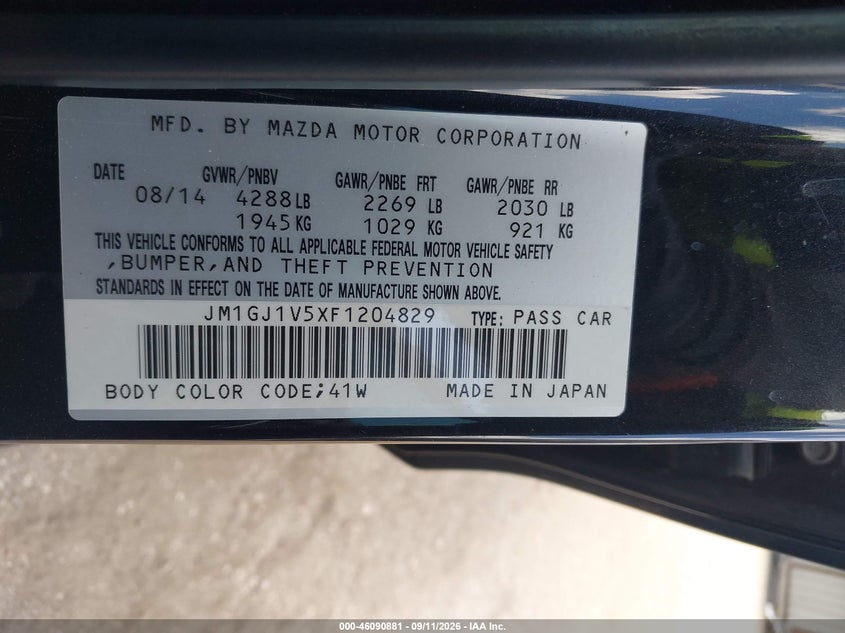 MAZDA MAZDA6 - zdjęcie 9
