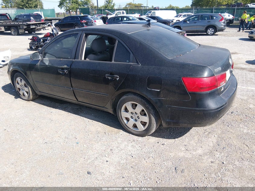 Vin: 5npet4ac5ah604547, lot: 46590497, hyundai sonata gls 20103