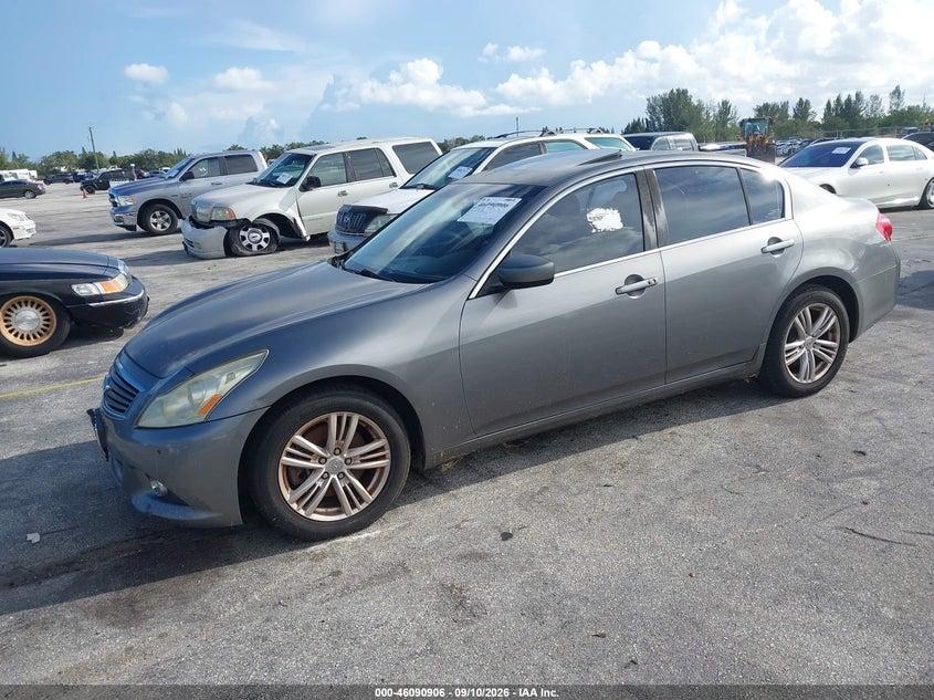 2012 Infiniti G, Обычный износ, IAAI, VIN JN1CV6ARXCM676972 — фото 2