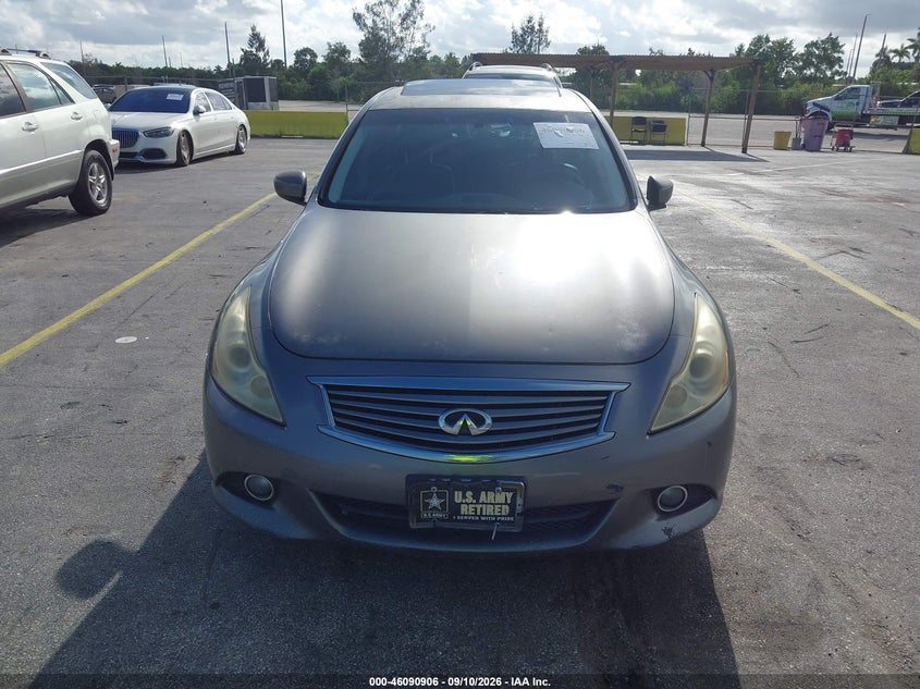 2012 INFINITI G37X auction photo 6