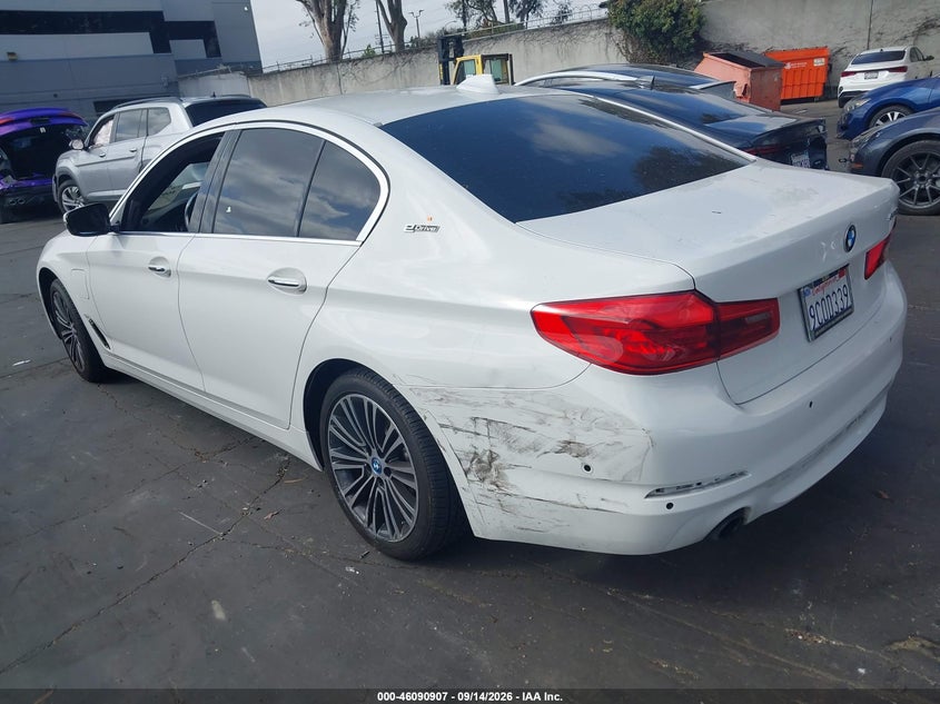 Vin: wbaja9c52jb252719, lot: 46590514, bmw 530e iperformance 20183