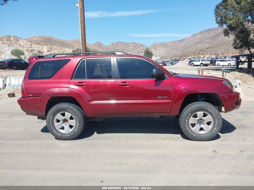 TOYOTA 4RUNNER 2005 VIN JTEBU14RX58047200