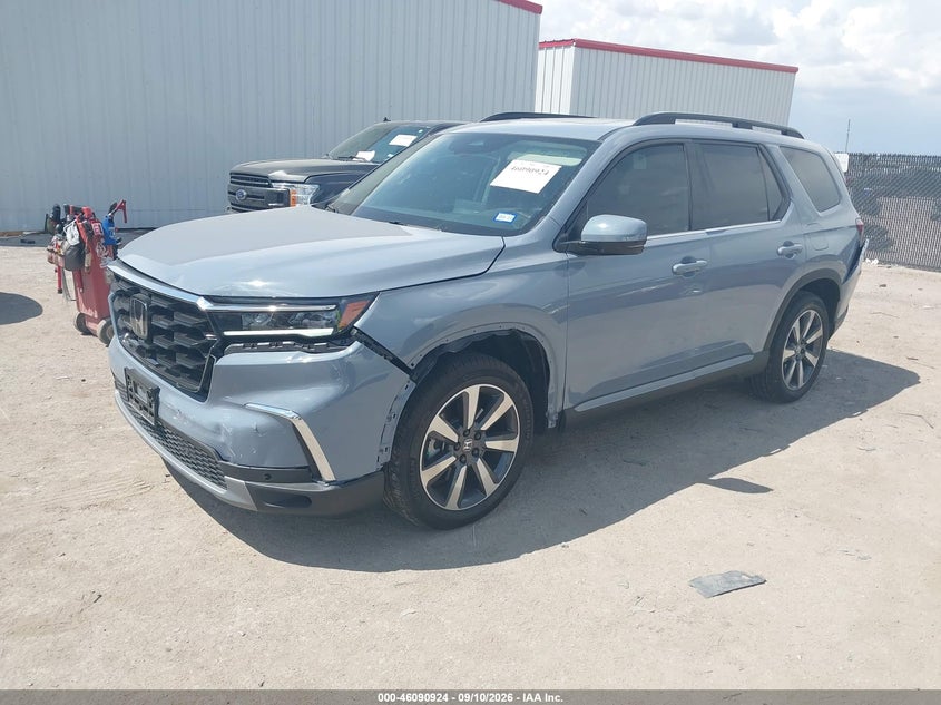 Vin: 5fnyg2h76sb039742, lot: 46590531, honda pilot touring 20252