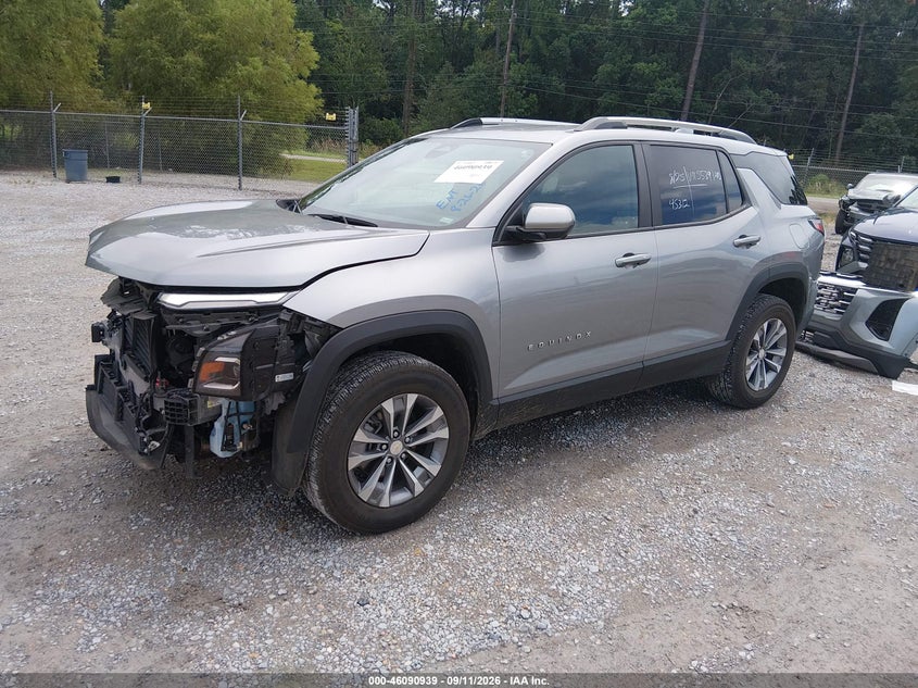 Vin: 3gnaxheg0sl215945, lot: 46590546, chevrolet equinox fwd lt 20252