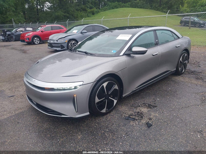 Vin: 50ea1tea6pa004896, lot: 46590549, lucid air touring 20232