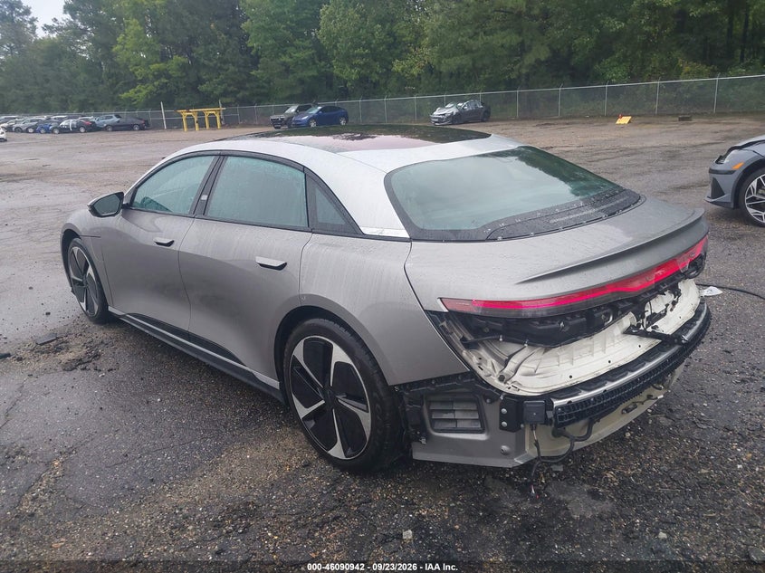Vin: 50ea1tea6pa004896, lot: 46590549, lucid air touring 20233