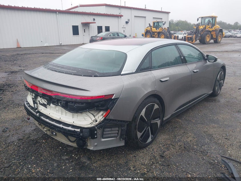 Vin: 50ea1tea6pa004896, lot: 46590549, lucid air touring 20234