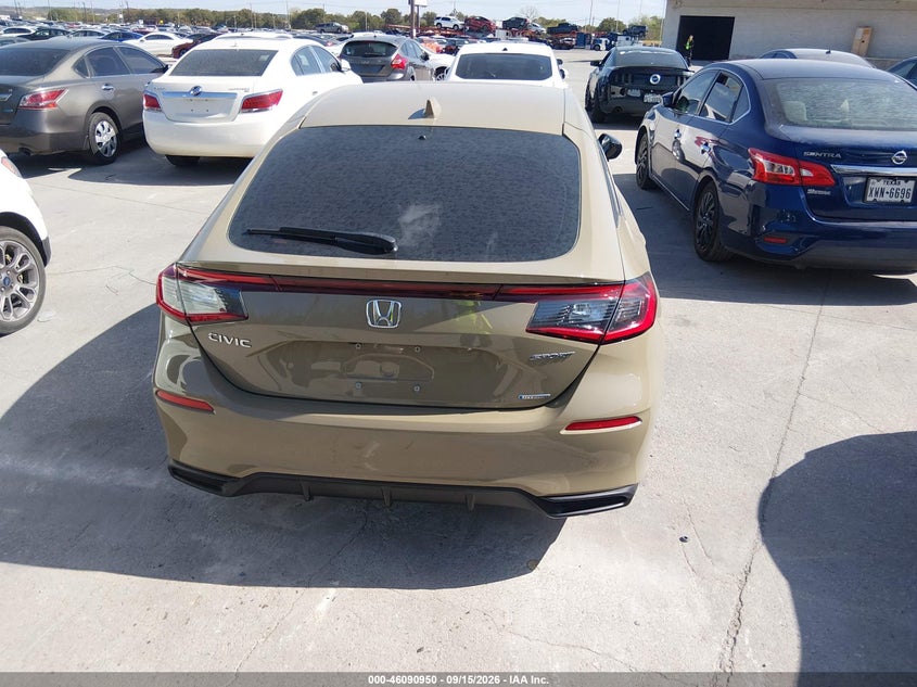 HONDA CIVIC HYBRID 2025 VIN 19XFL4H85SE006731