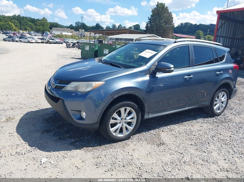 Vin: 2t3yfrev0ew079943, lot: 46590574, toyota rav4 limited 20142