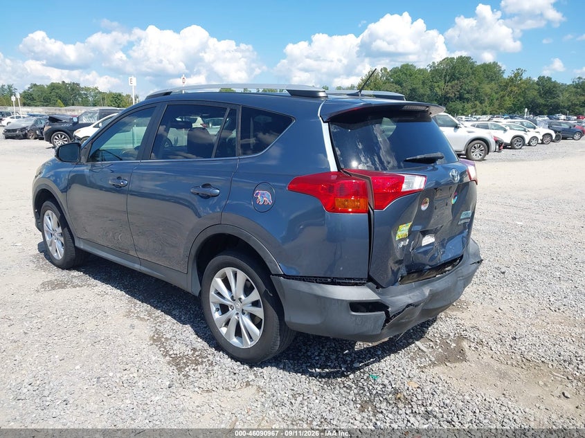 Vin: 2t3yfrev0ew079943, lot: 46590574, toyota rav4 limited 20143