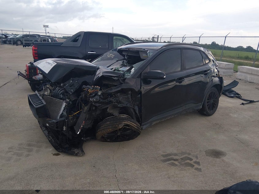 Vin: km8k62aa1ju102584, lot: 46590578, hyundai kona sel 20182