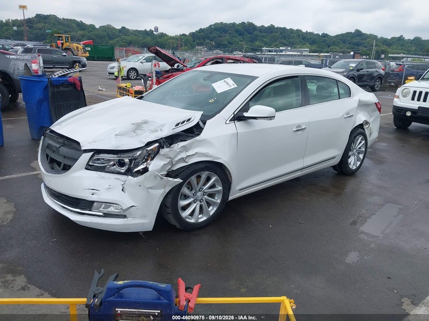 Vin: 1g4gb5g30ff306817, lot: 46590582, buick lacrosse leather 20152