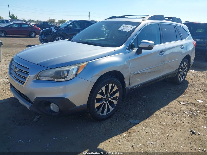 Vin: 4s4bsbnc0g3226156, lot: 46590583, subaru outback 2.5i limited 20162