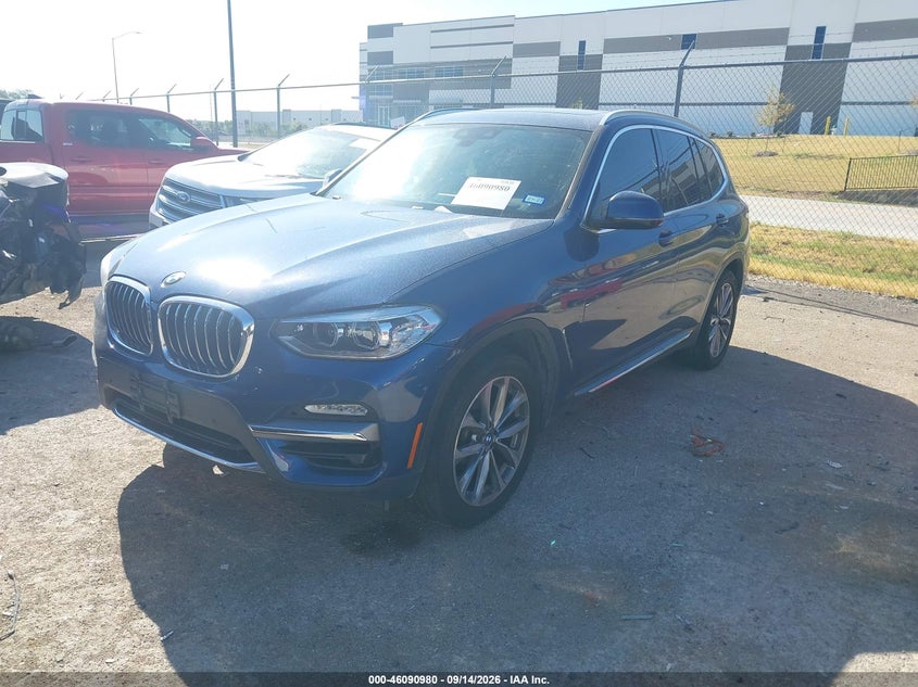 Vin: 5uxtr9c55jlc69479, lot: 46590588, bmw x3 xdrive30i 20182