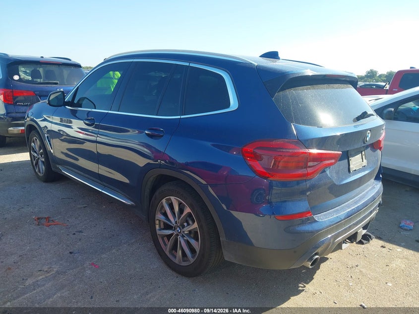 Vin: 5uxtr9c55jlc69479, lot: 46590588, bmw x3 xdrive30i 20183