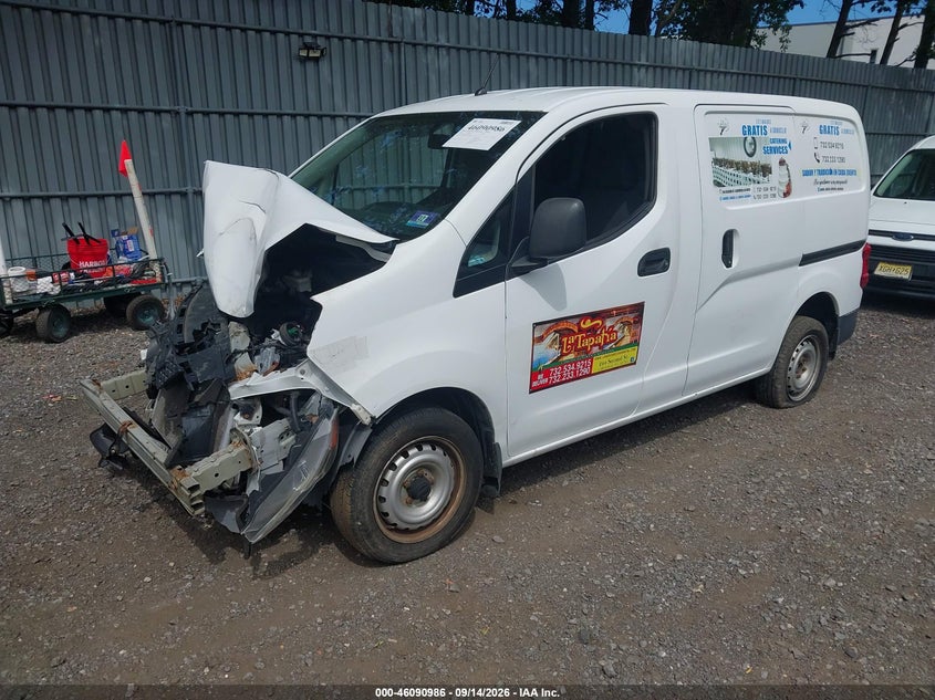 Vin: 3n6cm0kn9fk700608, lot: 46590594, nissan nv200 sv 20152