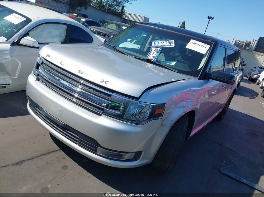 Vin: 2fmgk5c86fba23034, lot: 46590620, ford flex sel 20152