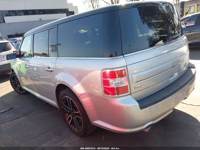 Vin: 2fmgk5c86fba23034, lot: 46590620, ford flex sel 20153