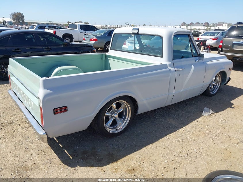 GMC TRUCK 1970 VIN 00000CE134ZZ66350