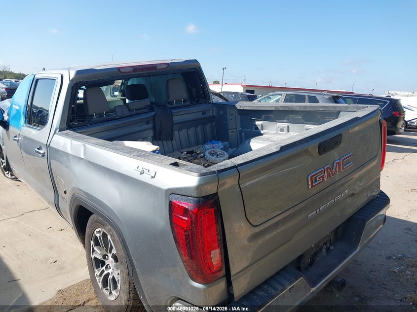 Vin: 1gtuuded7sz229573, lot: 46590632, gmc sierra 1500 4wd  short box slt 20253