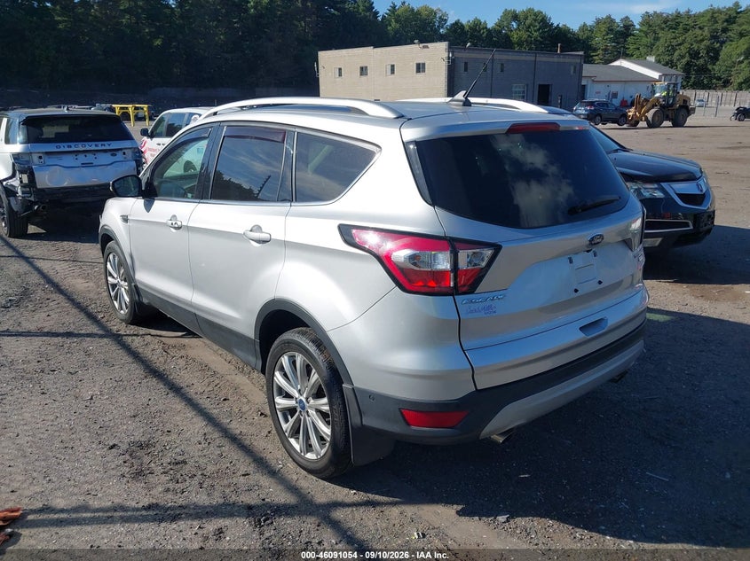 Vin: 1fmcu9j95jud40740, lot: 46590661, ford escape titanium 20183