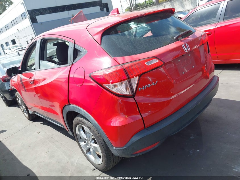 Vin: 3czru5h3xhg706286, lot: 46590667, honda hr-v lx 20173
