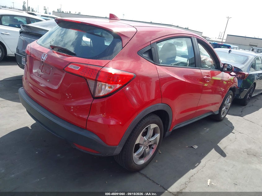 Vin: 3czru5h3xhg706286, lot: 46590667, honda hr-v lx 20174