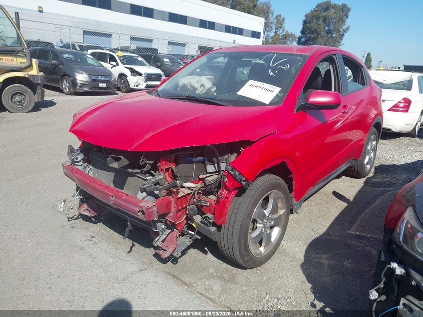 Vin: 3czru5h3xhg706286, lot: 46590667, honda hr-v lx 20172