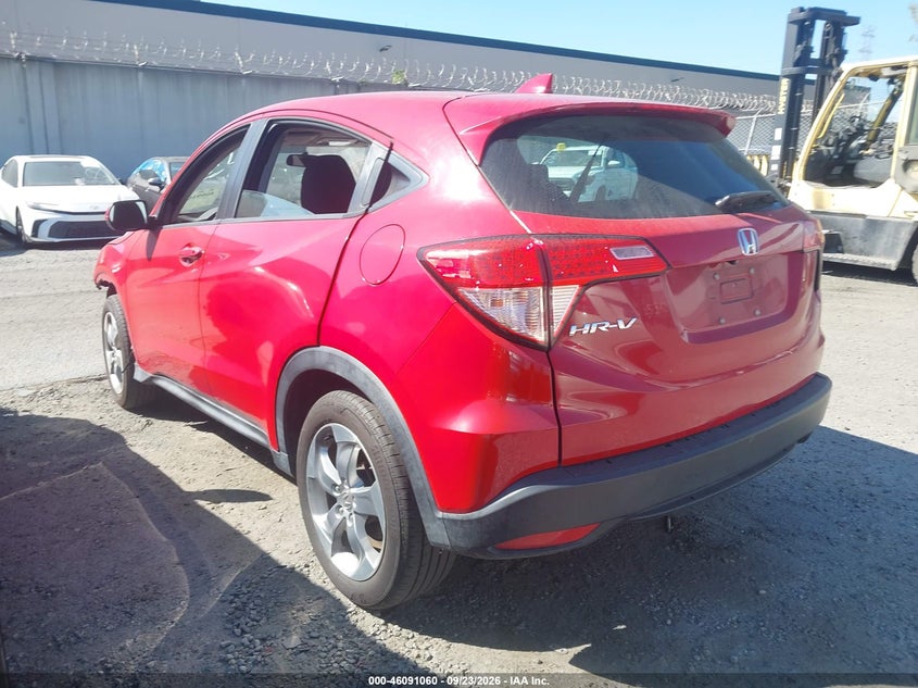 Vin: 3czru5h3xhg706286, lot: 46590667, honda hr-v lx 20173