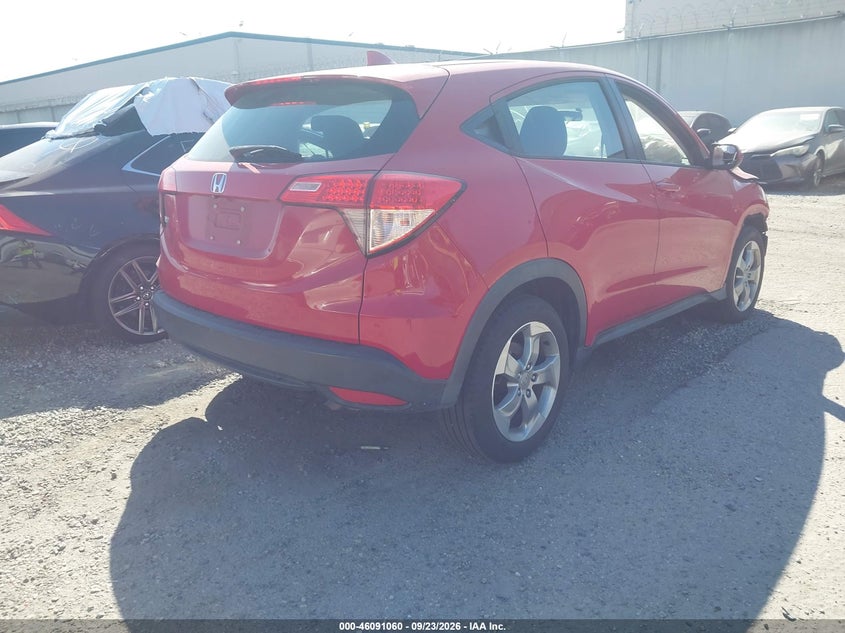 Vin: 3czru5h3xhg706286, lot: 46590667, honda hr-v lx 20174
