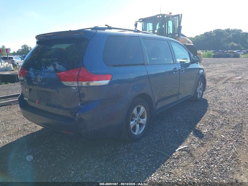 Vin: 5tdkk3dc9ds365062, lot: 46590674, toyota sienna le v6 8 passenger 20134