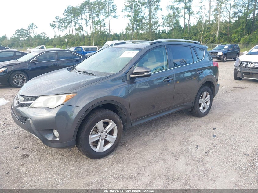 Vin: jtmwfrev9ed039574, lot: 46590681, toyota rav4 xle 20142