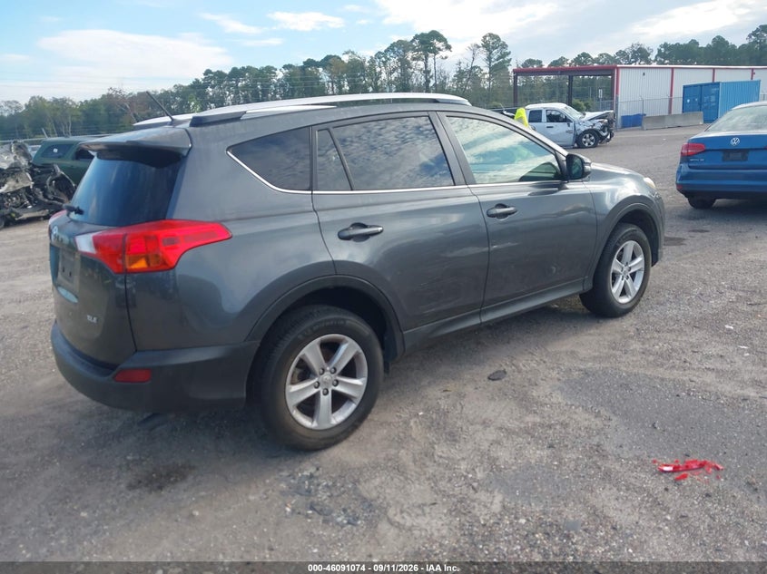 Vin: jtmwfrev9ed039574, lot: 46590681, toyota rav4 xle 20144
