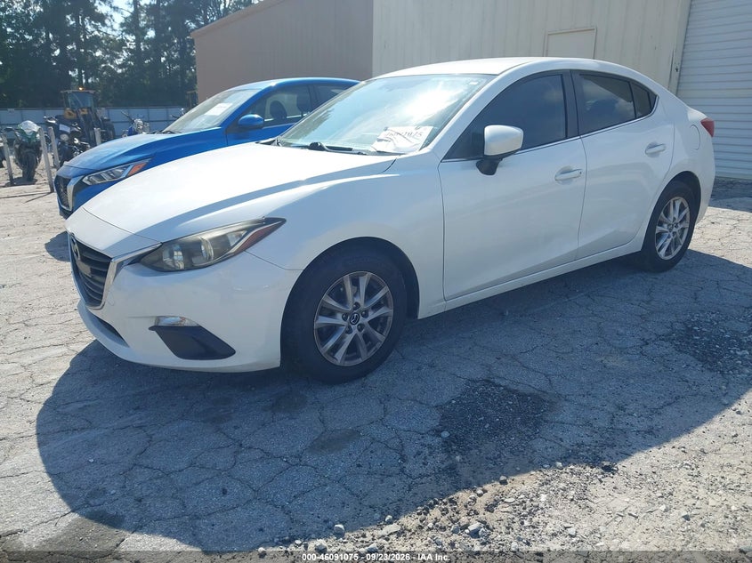 Vin: jm1bm1u75g1294302, lot: 46590683, mazda mazda3 i sport 20162