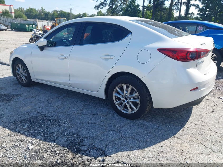 Vin: jm1bm1u75g1294302, lot: 46590683, mazda mazda3 i sport 20163