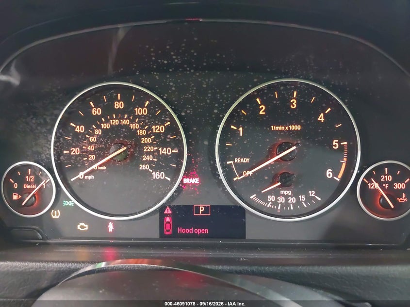 BMW 328D 2015 VIN WBA3K5C5XFK301851
