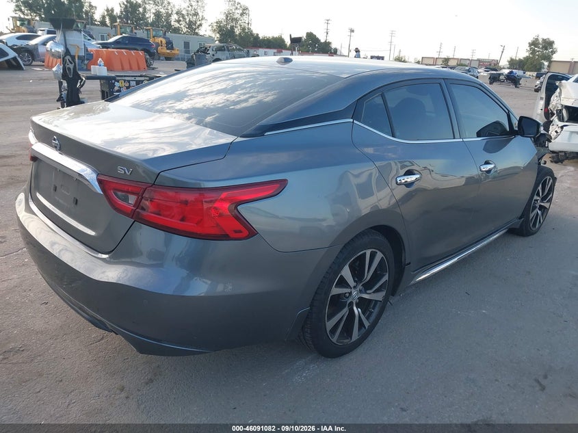 Vin: 1n4aa6apxgc410884, lot: 46590689, nissan maxima 3.5 sv 20164
