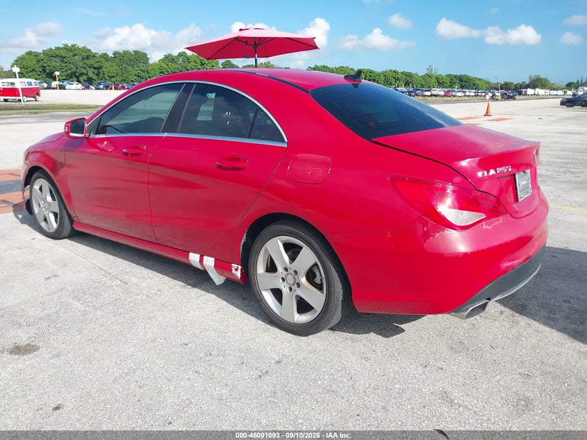 2015 MERCEDES-BENZ CLA 250 auction photo 3