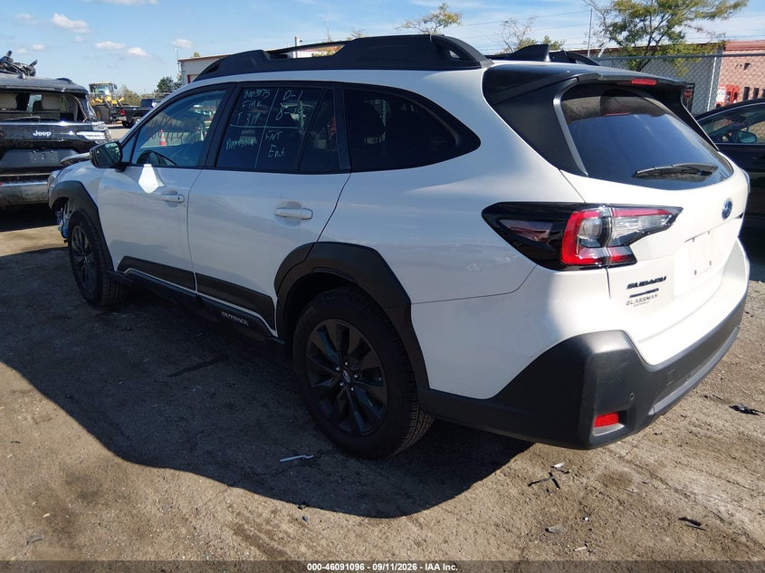 Vin: 4s4btalc2r3249533, lot: 46590703, subaru outback onyx edition 20243