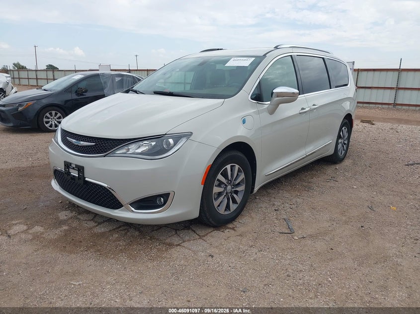 Vin: 2c4rc1n7xlr287819, lot: 46590704, chrysler pacifica hybrid limited 20202