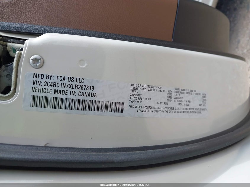 2020 CHRYSLER PACIFICA HYBRID LIMITED · Фото 9