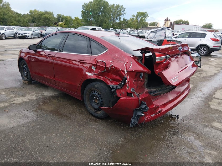 Vin: 3fa6p0g7xkr198930, lot: 46590722, ford fusion s 20193