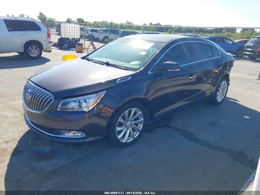 Vin: 1g4gb5g36ff230519, lot: 46590724, buick lacrosse leather 20152