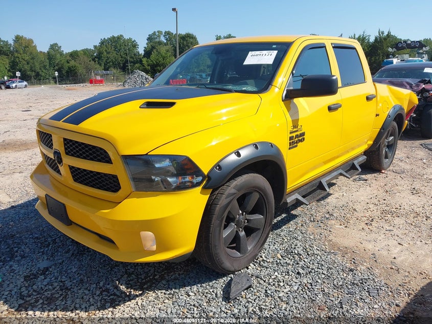 Vin: 1c6rr7kt6ks651161, lot: 46590728, ram 1500 classic st 20192