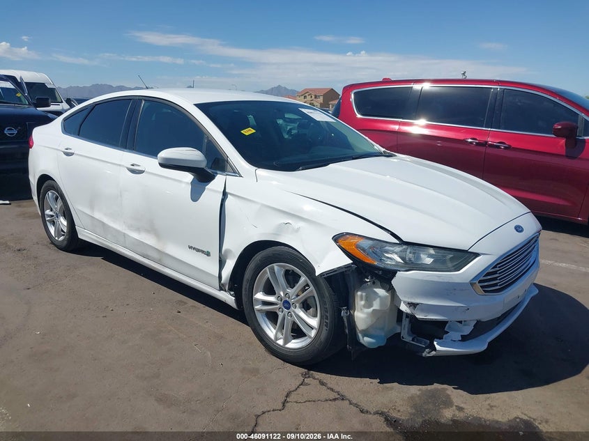 2018 Ford Fusion Hybrid Se, Правый перёд, IAAI, VIN 3FA6P0LU7JR204807