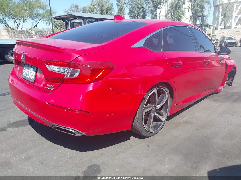 Vin: 1hgcv2f32ka008286, lot: 46590730, honda accord sport 2.0t 20194