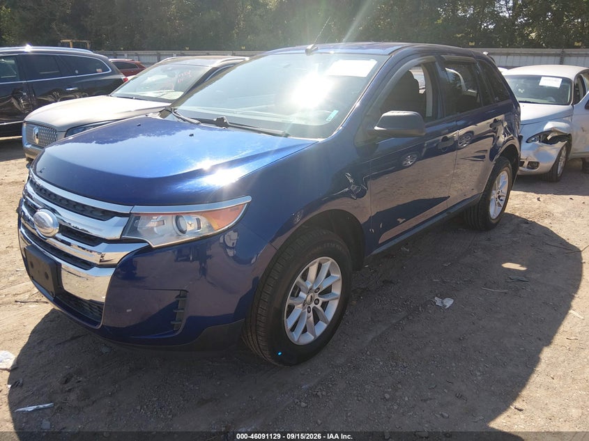 Vin: 2fmdk3gc9dbb63937, lot: 46590735, ford edge se 20132